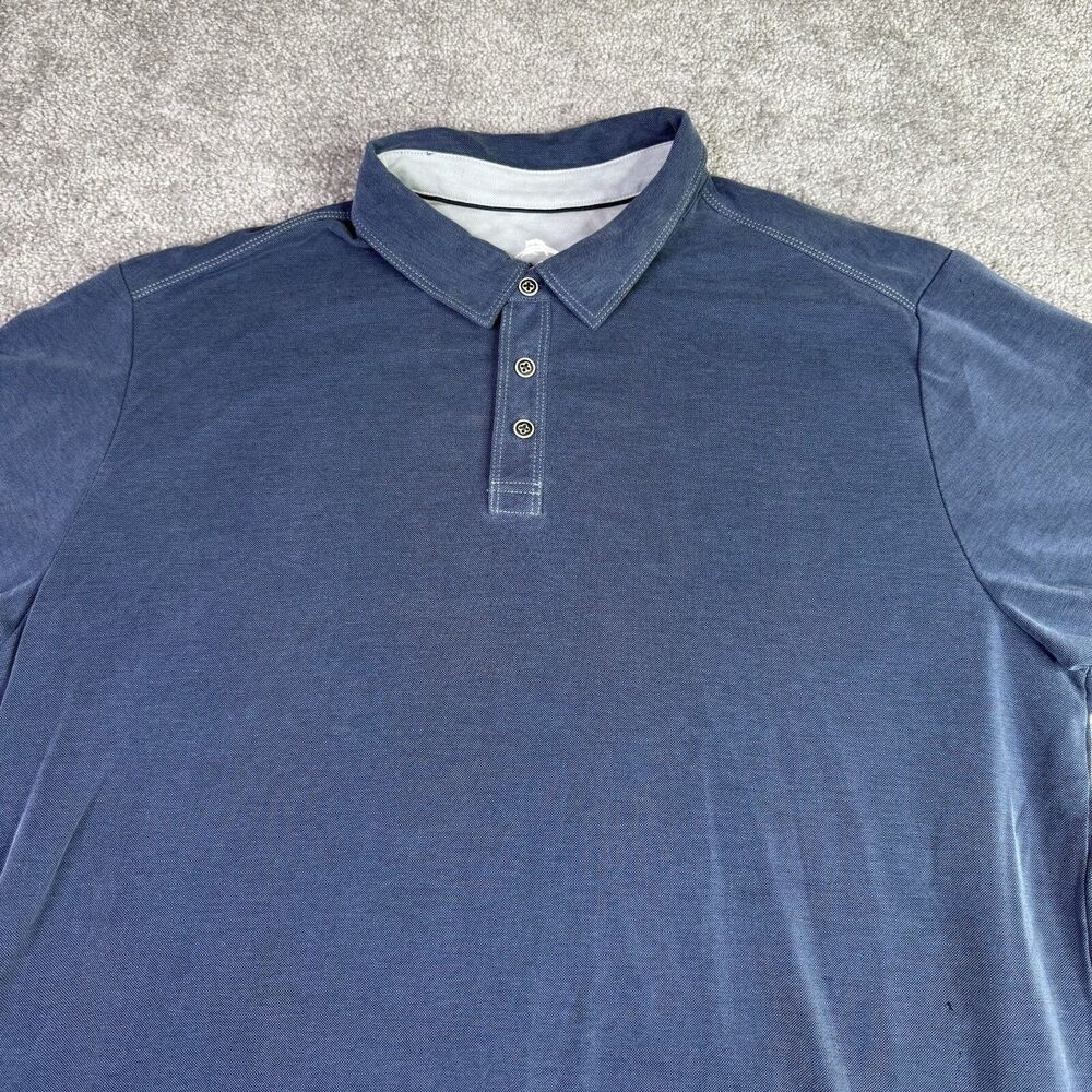 Tommy Bahama Shirt Men’s XXL Blue Polo